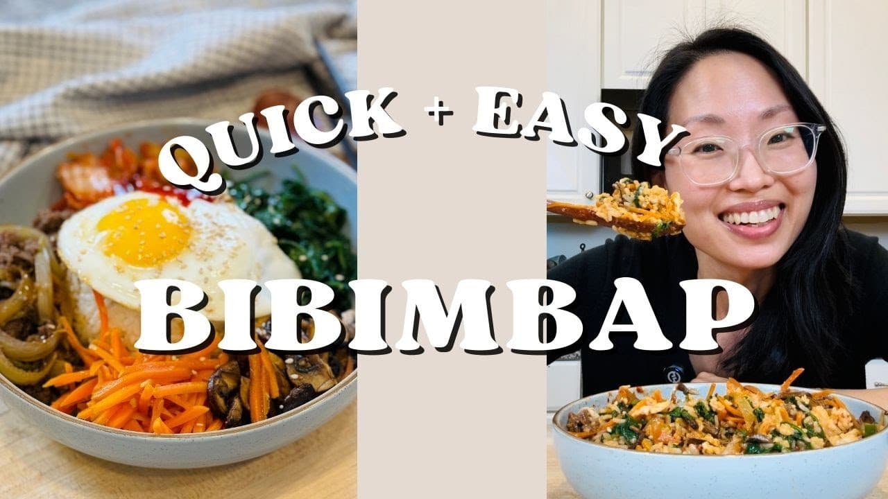Korean Bibimbap (비빔밥) - Korean recipe