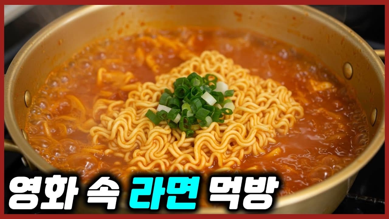 Delicious Braised-style Ramen (맛있게 쫄여먹는 라면) - Korean recipe